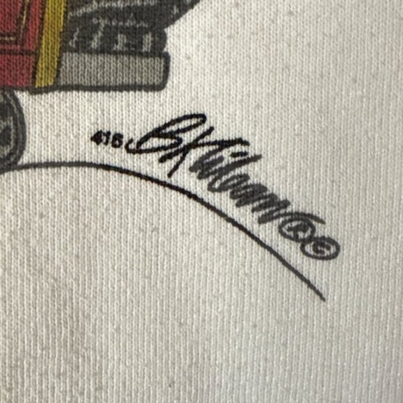 Vintage Crazy Shirts San Francisco Trolley Car Cats B.Kliban Sweatshirt M - Picture 8 of 11